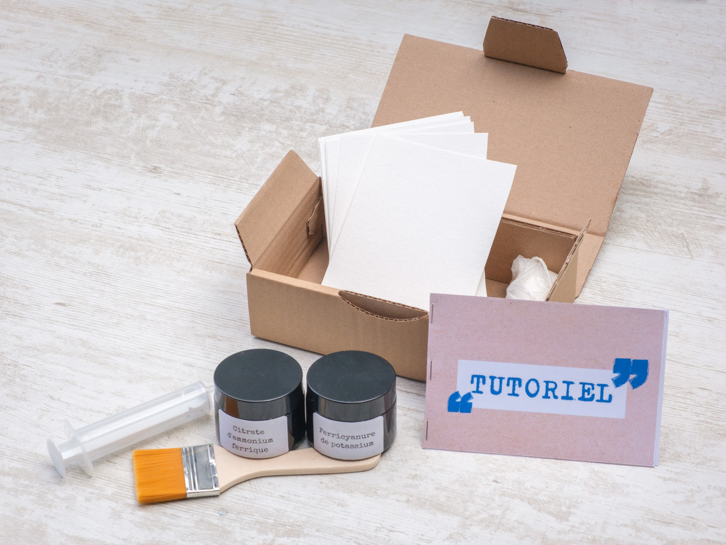 Kit cyanotype