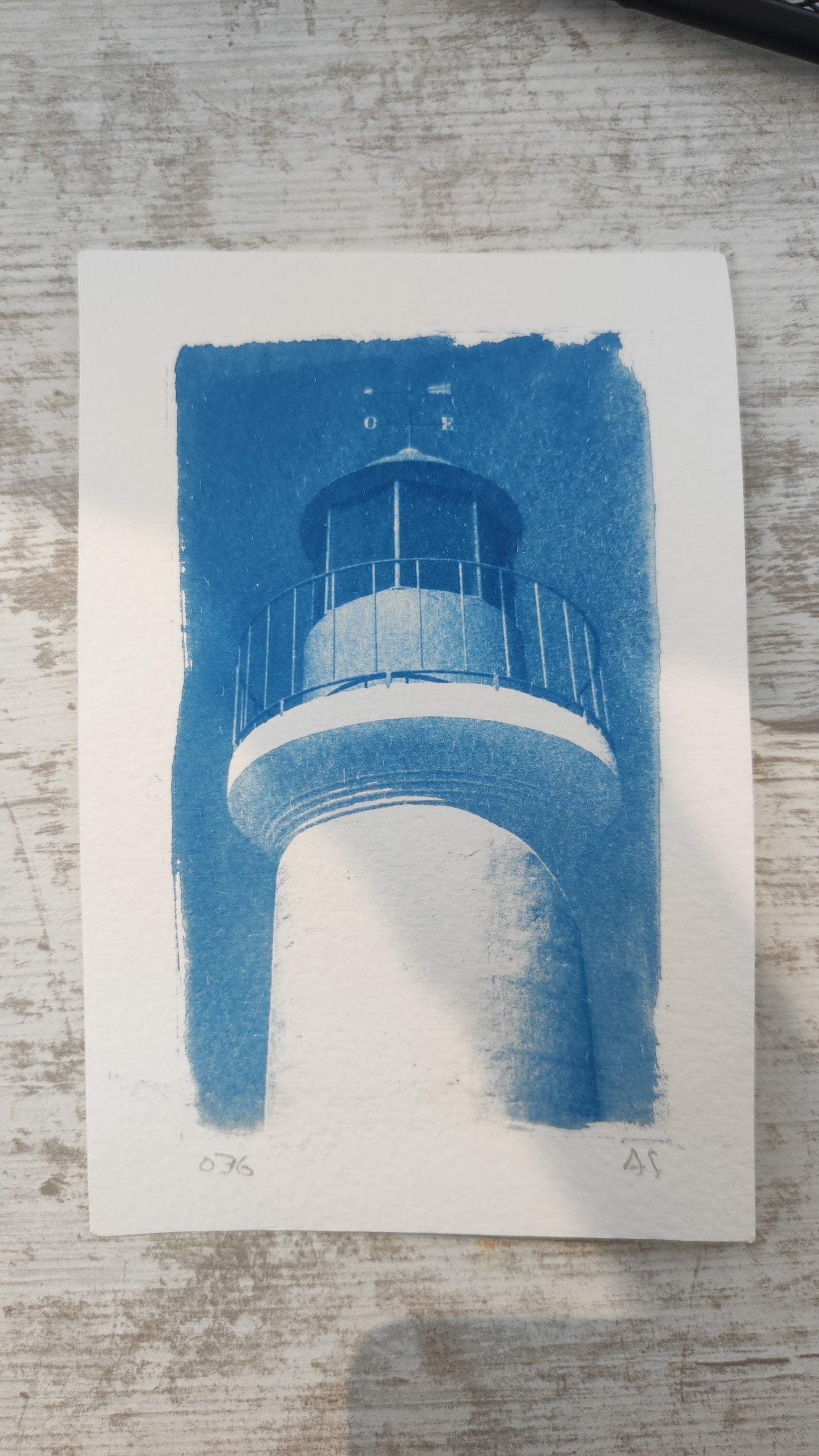 Le phare vert